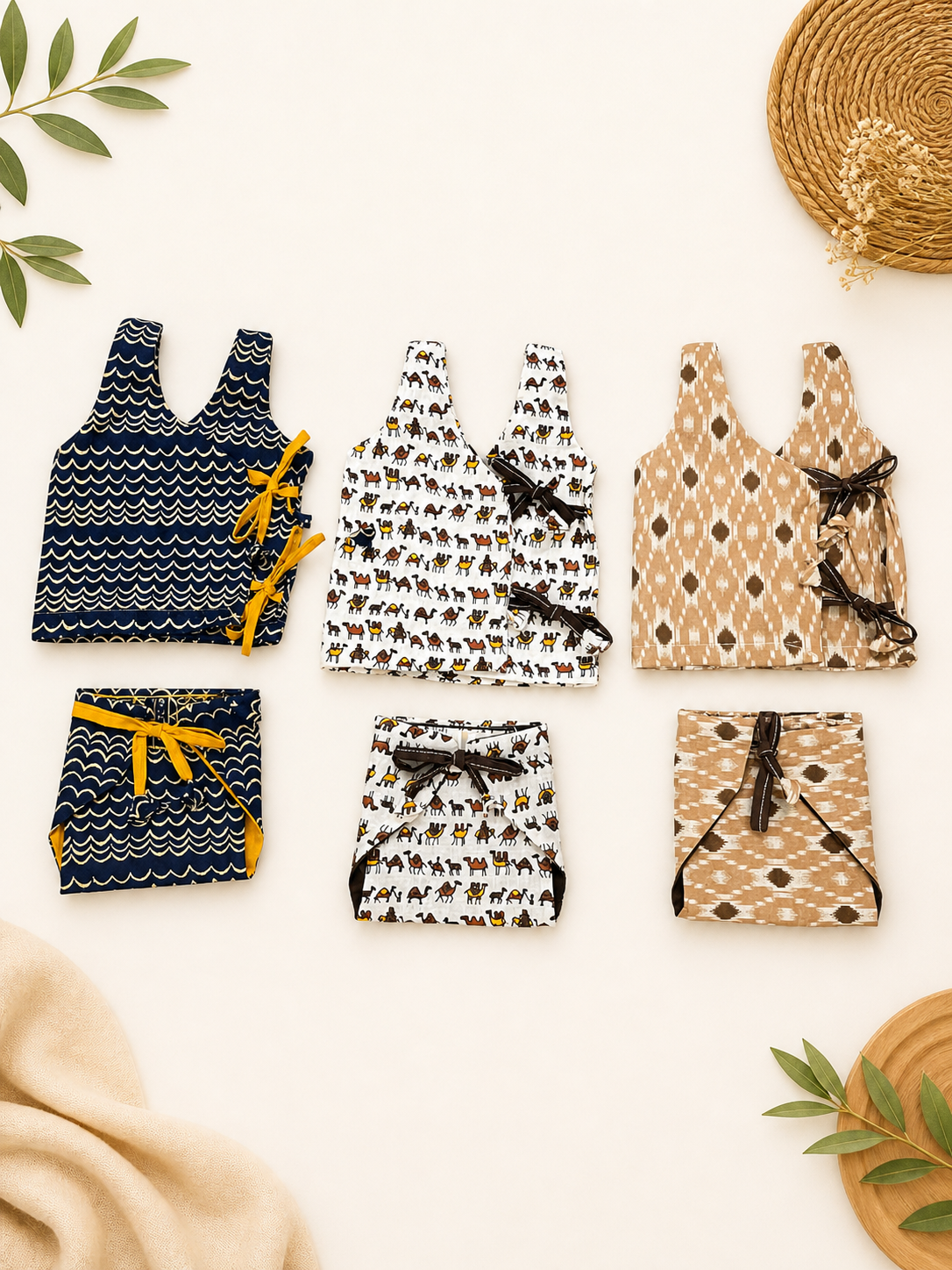 Boys Jhabla Set - Curated Pack of 3