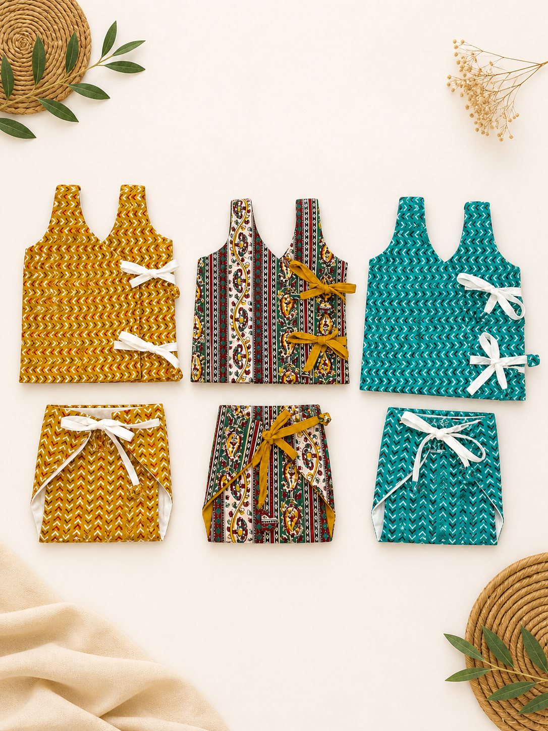 Boys Jhabla Set - Curated Pack of 3