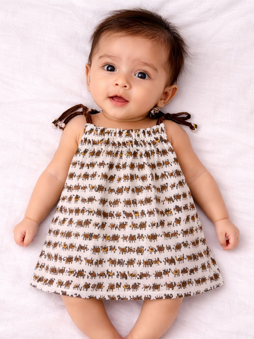 Girls Frock Jhabla Set - Classic Mix (Pack of 4)