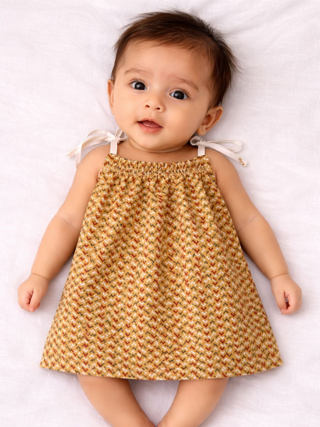 Girls Frock Jhabla Set - Pack of 3